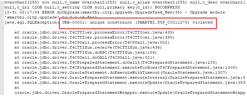 Как удалить constraint oracle